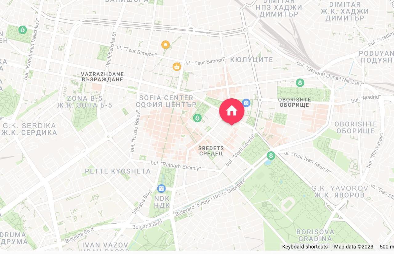 Top City Centre 1Br Apartment For 4 Guests & Fast Wifi Sofia Eksteriør bilde